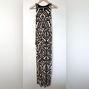 Bellamie Sleeveless Maxi Dress Women Small Dark Feminine Retro Date Night Resort